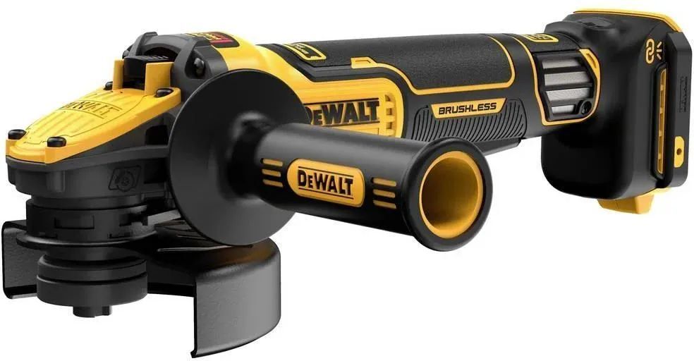 Аккумуляторная угловая шлифовальная машина Dewalt DCG416VSN-XJ, без АКБ и ЗУ