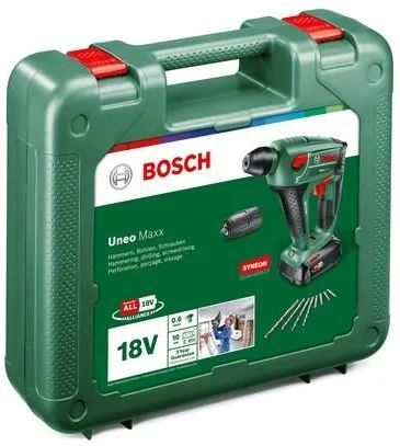Аккумуляторный перфоратор Bosch Uneo Maxx (060395230F)