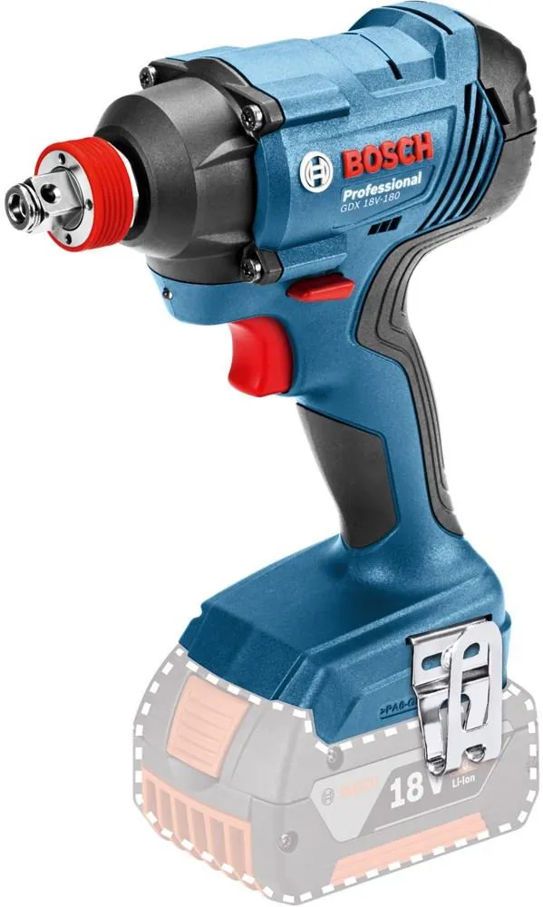 Комбинированный гайковёрт/шуруповёрт Bosch GDX 180-LI Professional 06019G5226