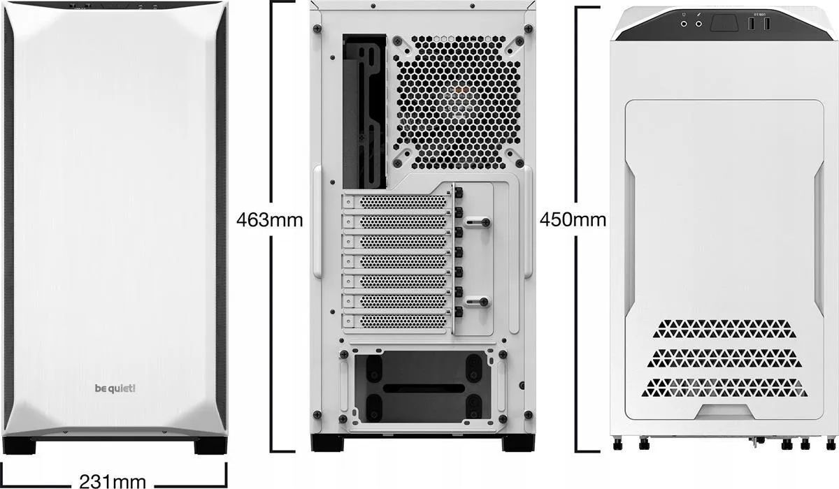 Корпус be quiet! Pure Base 500 Window White (BGW35)