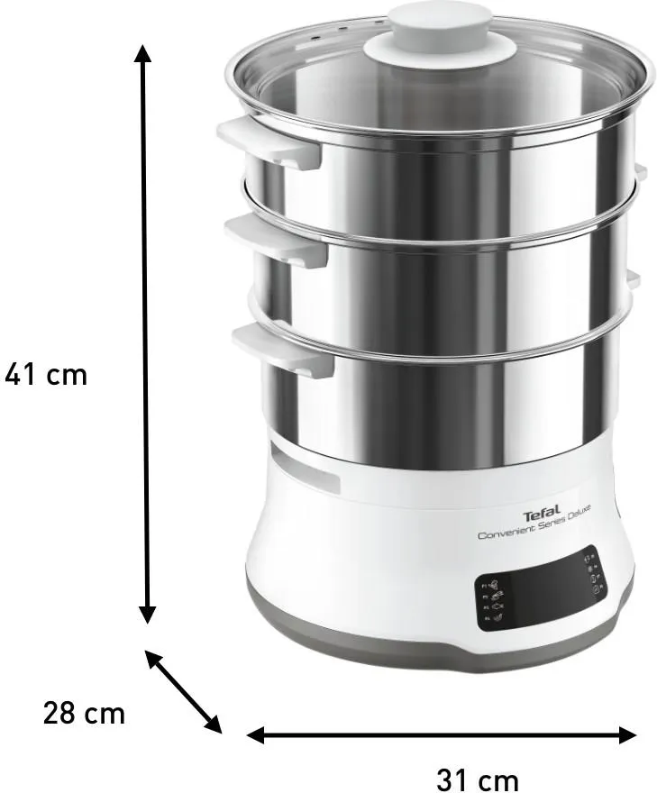 Пароварка электрическая Tefal Convenient Series Deluxe VC502