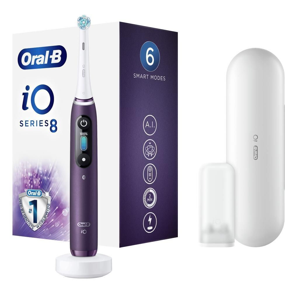 Электрическая зубная щетка Oral-B IO 8 Violet Ametrine
