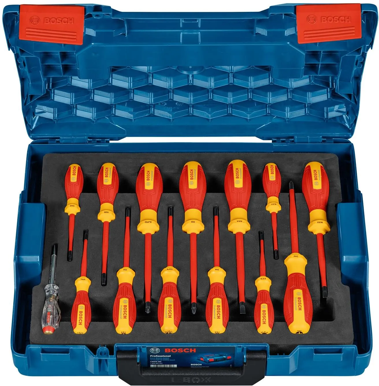 Набор отвёрток Bosch VDE, 14 предметов 1600A02NF9