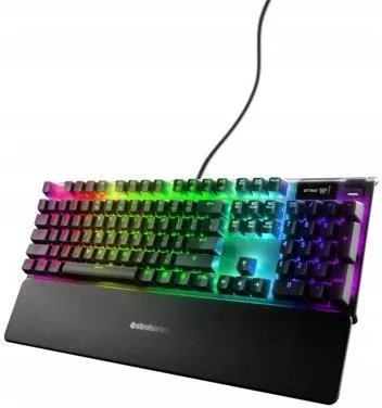 Игровая клавиатура SteelSeries Apex Pro Omnipoint (64626), черная