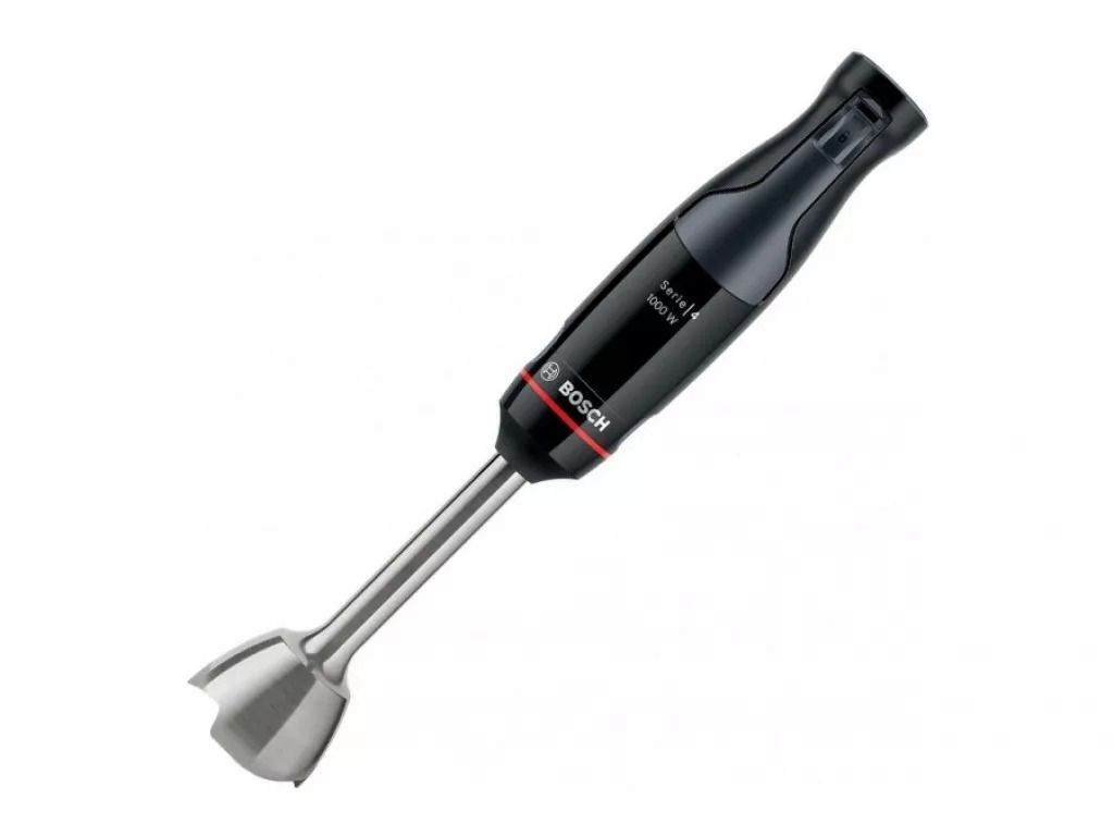 Блендер погружной Bosch QuattroBlade MSM4B610 1000 Вт, черный