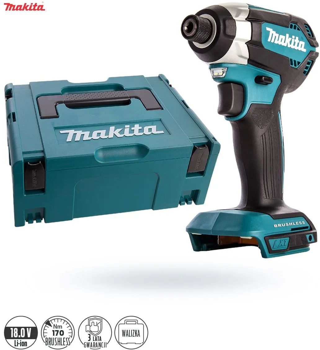 Ударный шуруповёрт Makita DTD153ZJ 18V LXT без АКБ и ЗУ