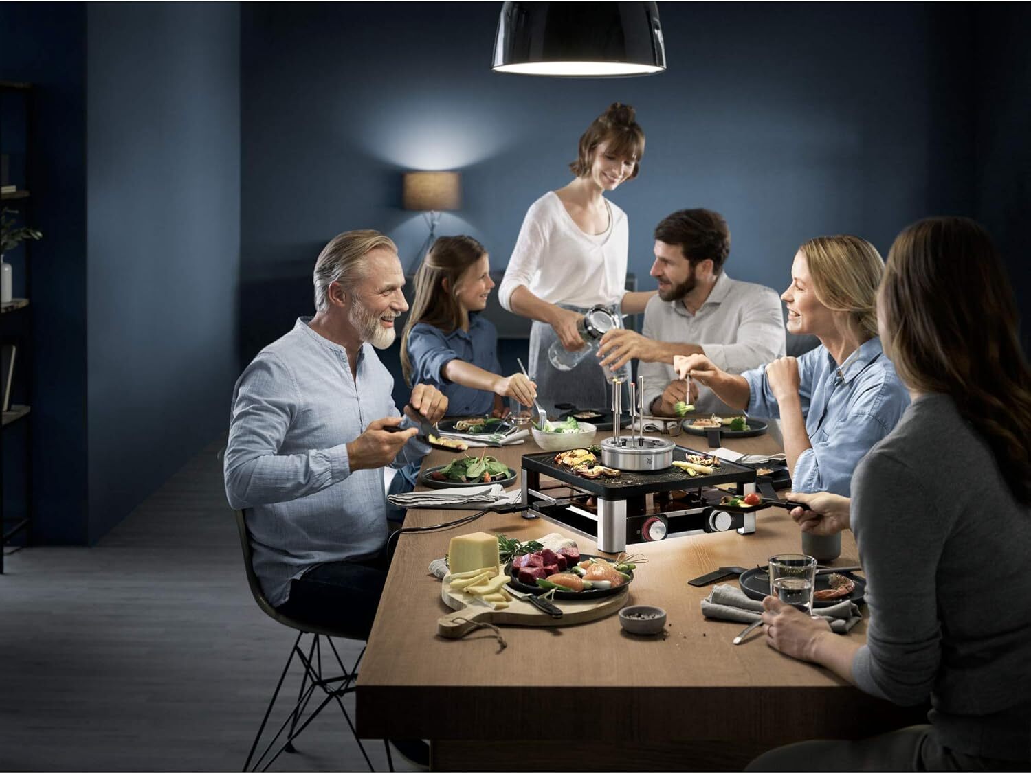 WMF Lumero Station Gourmet 415480011 3в1 (раклетница, фондю и гриль)