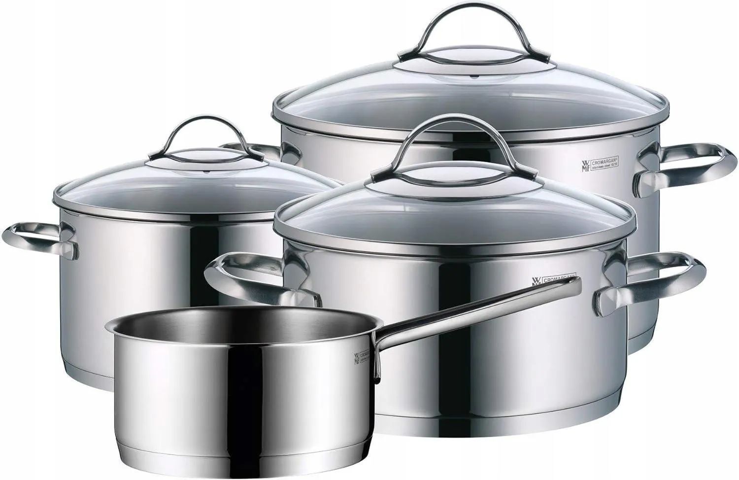 WMF Provence Plus набор из 4 кастрюль, нержавеющая сталь