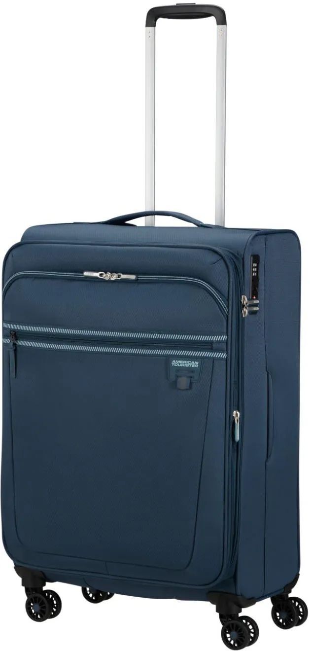 American Tourister AeroSpin EXP Чемодан индиго 80л