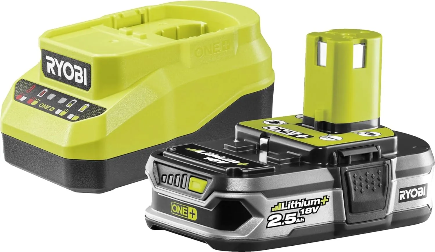 АКБ и ЗУ RYOBI RB1825 + RC18120A-125