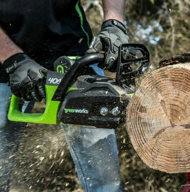 Пила аккумуляторная Greenworks GD40CS15 без акб и зу