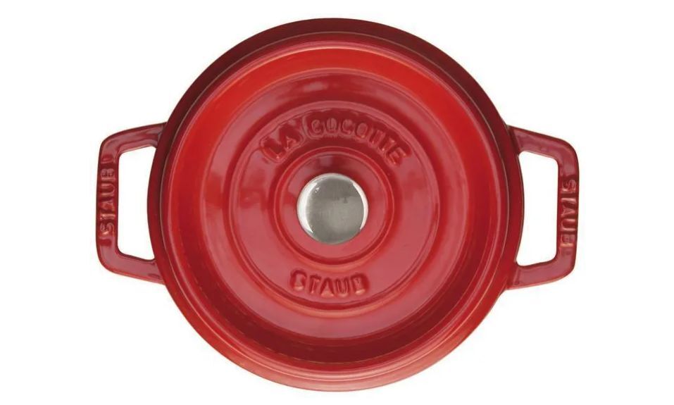 Чугунная кастрюля Staub Cocotte 28 см, красная 405098250