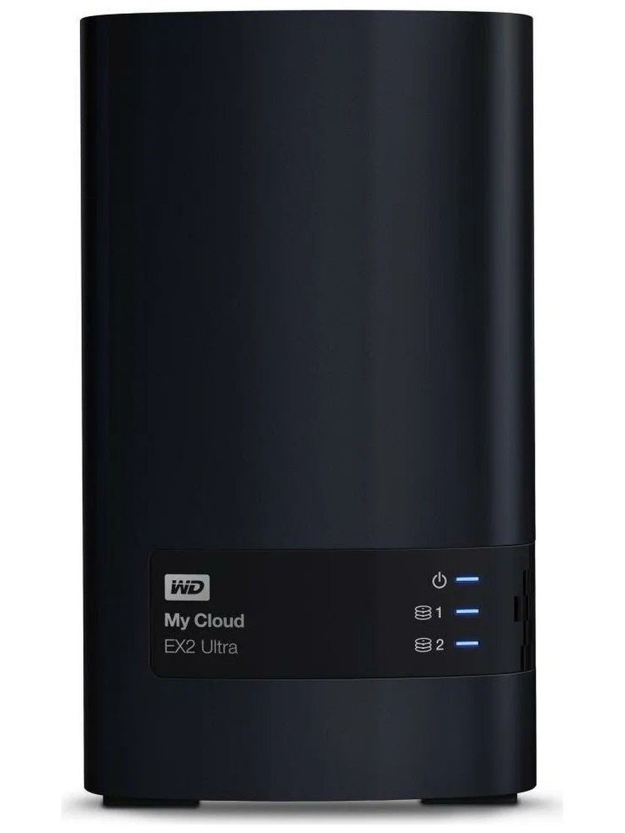 Сетевое хранилище Western Digital My Cloud EX2 6 TB (WDBWAK0060JCH-EEUE)