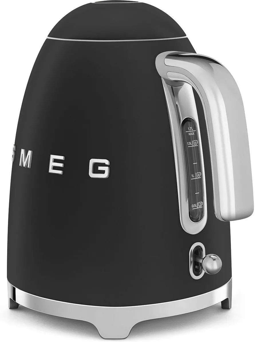 Набор тостер+чайник Smeg TSF01BLMEU + KLF03BLMEU чёрный
