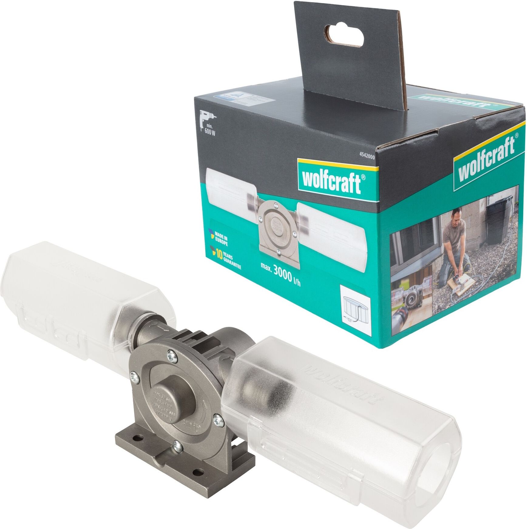 Насос для дрели Wolfcraft Pro Max 4542000