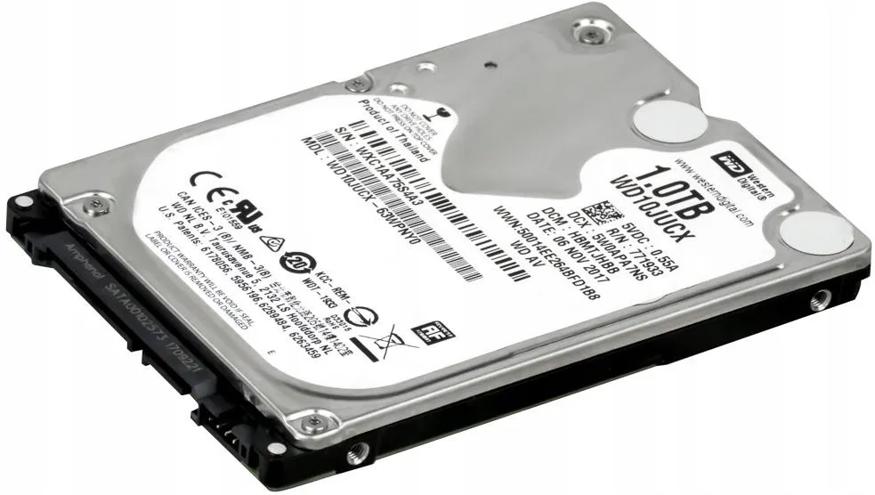 Жёсткий диск WD WD10JUCX 1TB 2.5" SATA III 5400RPM