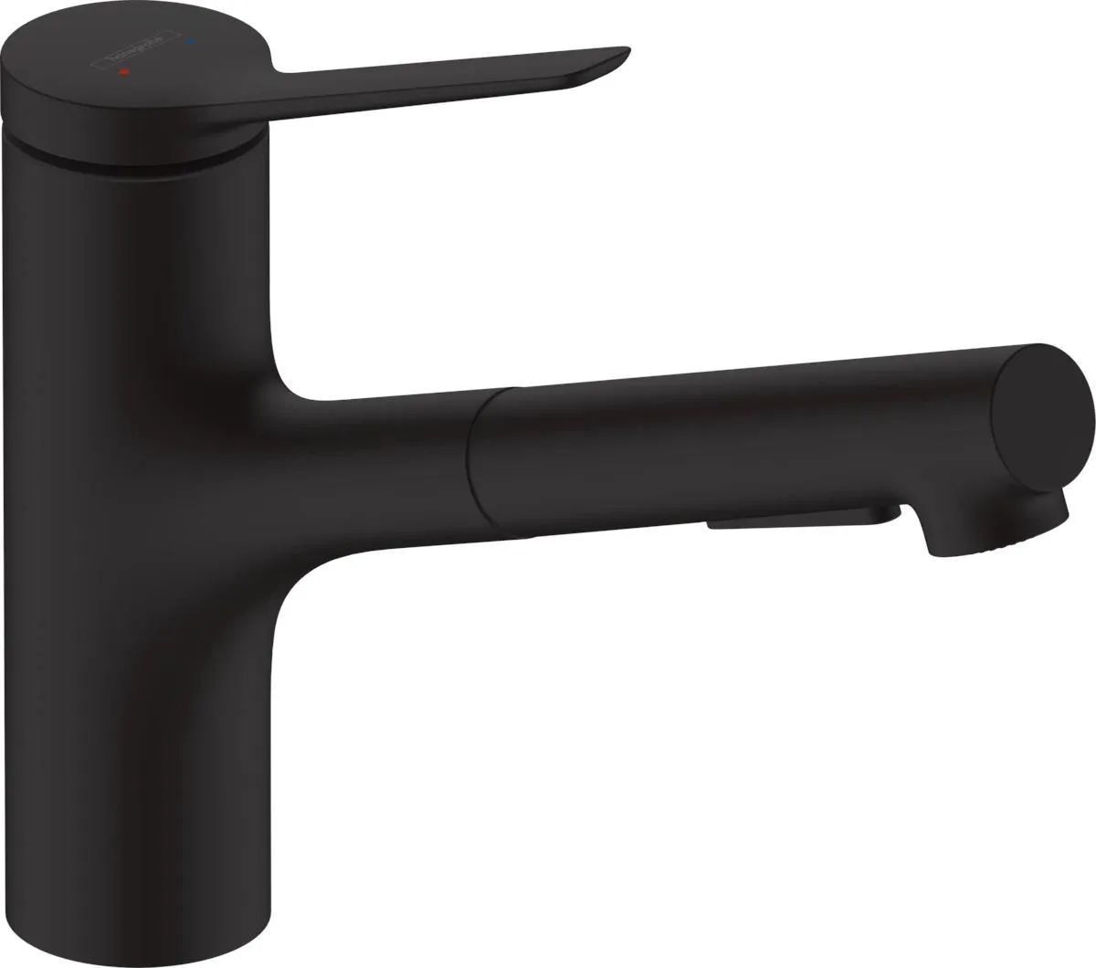 Смеситель для кухни Hansgrohe Zesis M33 150 2Jet 74800670 Матовый черный