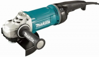 Угловая шлифовальная машина Makita GA9070X1 2800 Вт, защитный кожух и боковая рукоятка
