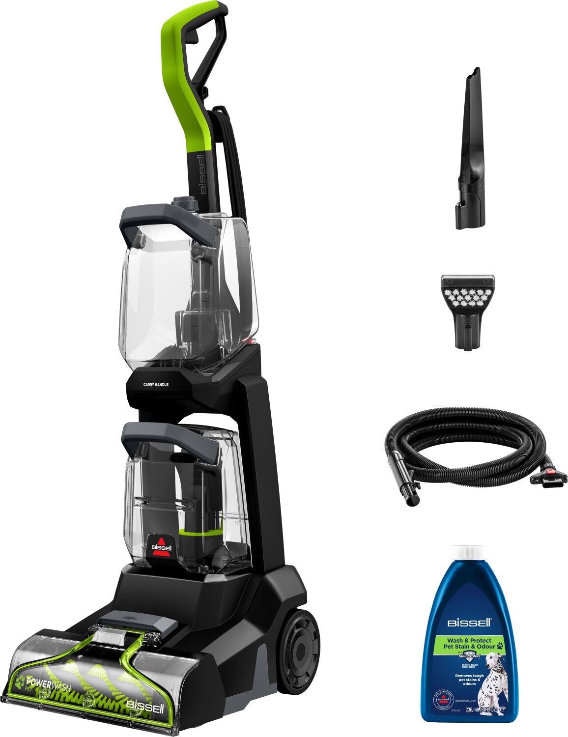 Вертикальный моющий пылесос BISSELL PowerWash Pet 3878N