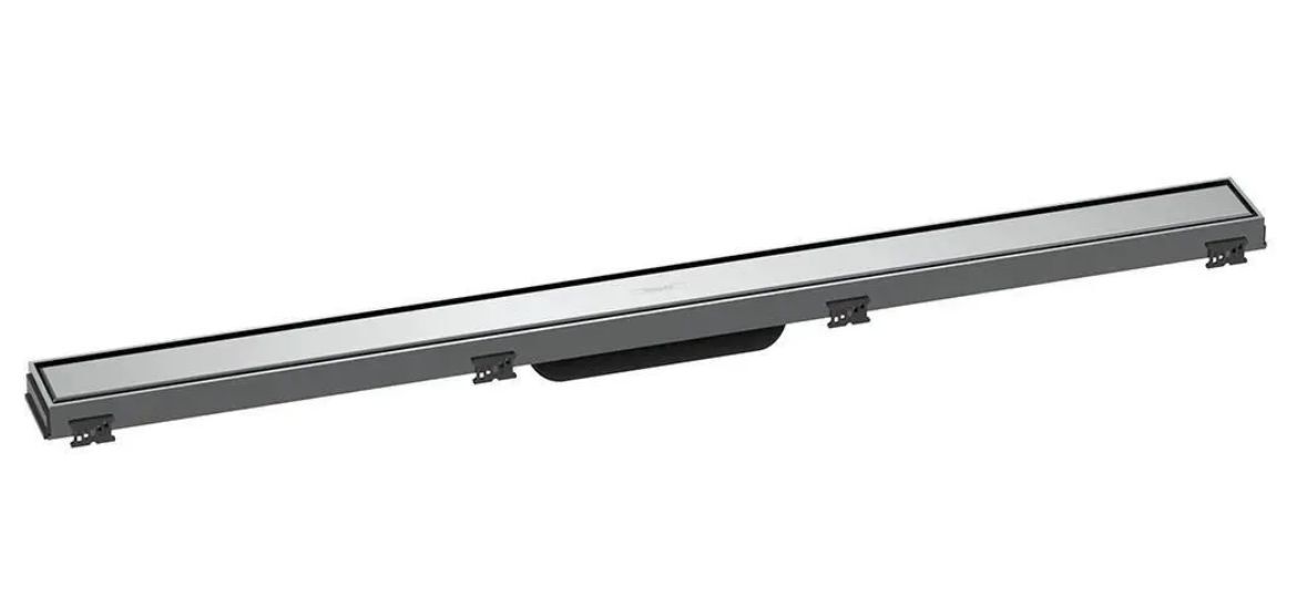 Внешний сливной элемент Hansgrohe RainDrain Match 90 см с рамкой, хром 56040000