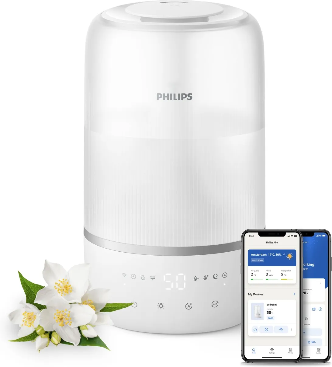 Умный увлажнитель воздуха Philips Series 1000 HU1509/00