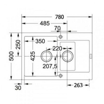 Кухонная раковина Franke Maris MRG 651-78 114.0201.533, бежевый
