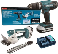 Аккумуляторная дрель Makita DK18B56Y (HP488D002 + UM110DWYX, с 2 АКБ и ЗУ)