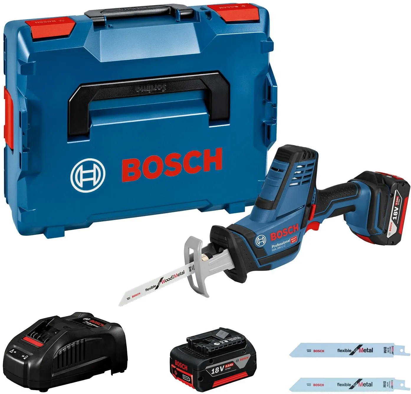 Электрическая пила Bosch GSA 18V-LI C Professional 06016A5002
