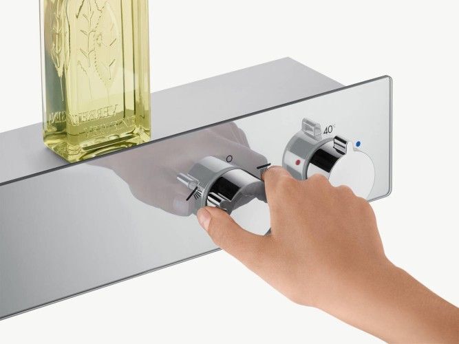 Смеситель для ванны с термостатом Hansgrohe ShowerTablet 350 хром 13107000