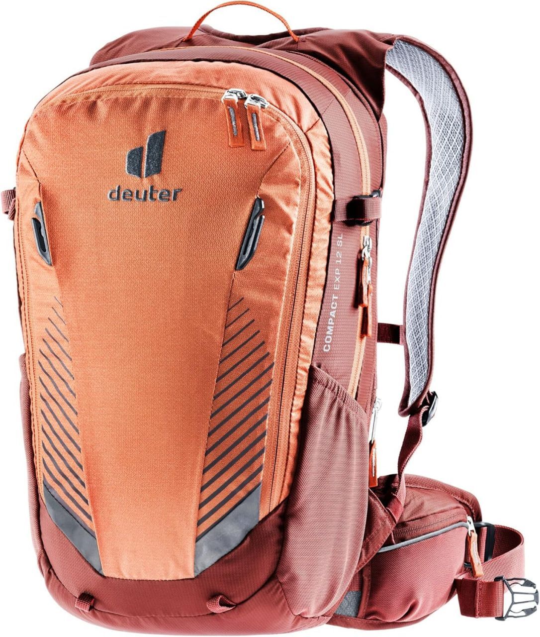 Женский рюкзак Deuter Compact Exp 12 SL, Оранжевый/Красный