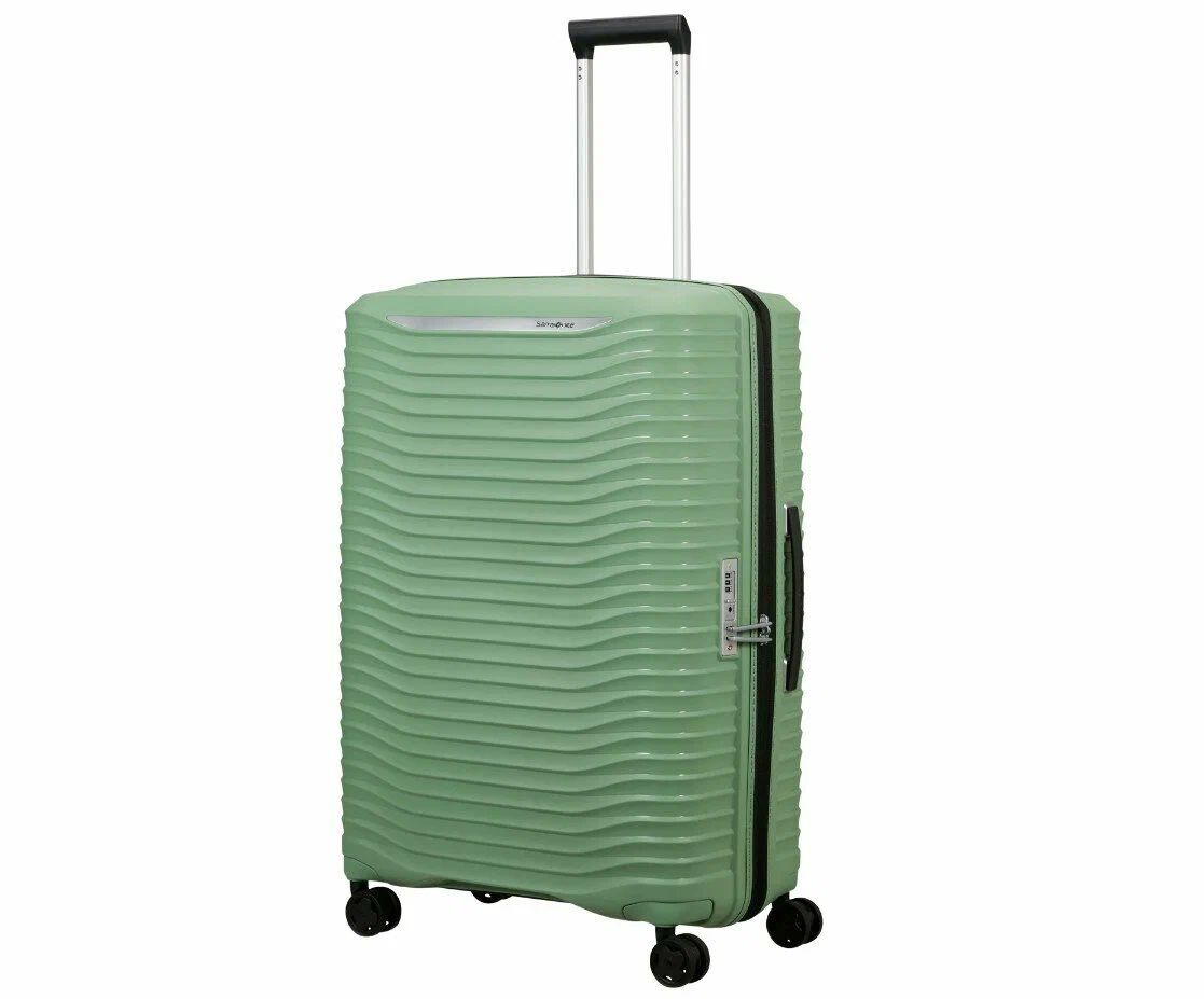 Чемодан Samsonite UpScape 75 см, 114 л, размер L, мятный