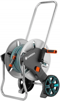 Тележка для шланга Gardena CleverRoll M Metal с классическим шлангом 25 м (18543-26)
