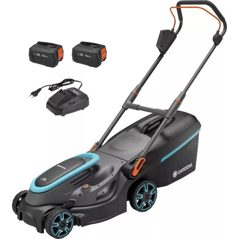 Аккумуляторная газонокосилка Gardena Powermax 37/36V (14638-20)