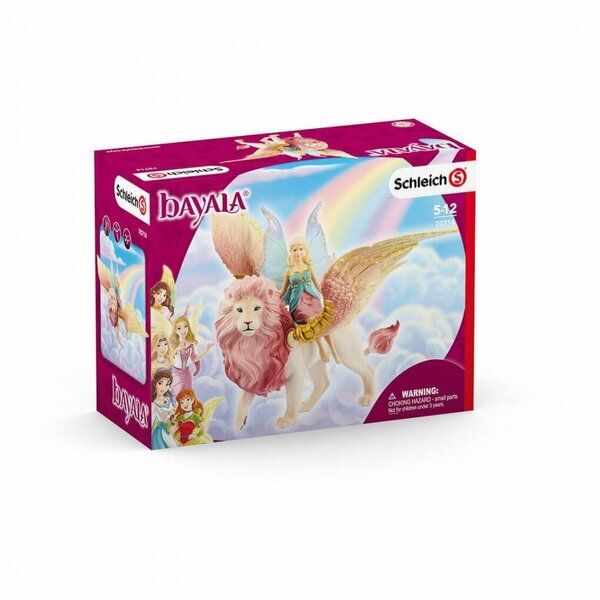 Игровой набор Schleich Эльф на крылатом льве 70714