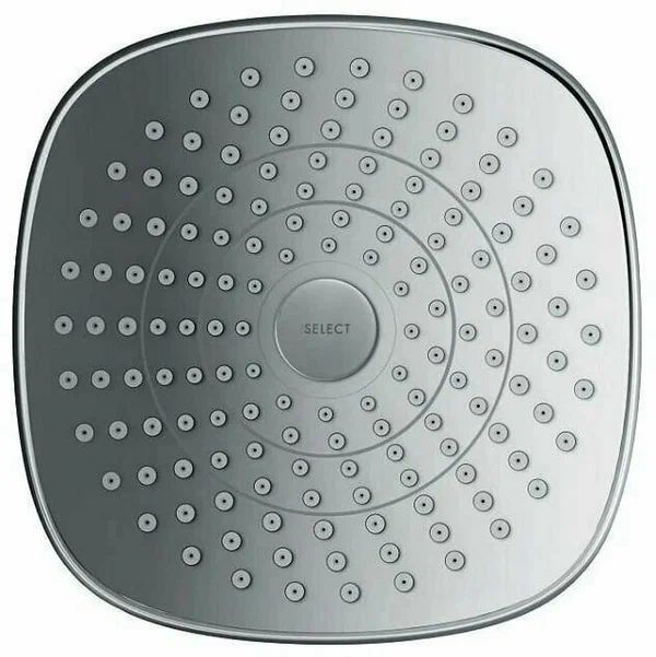 Верхний душ hansgrohe Croma Select E 180 2jet 26524000, хром хром