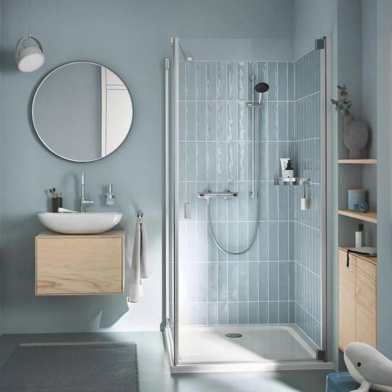Термостатические настенные смесители для душа Grohe Precision Flow 34805001