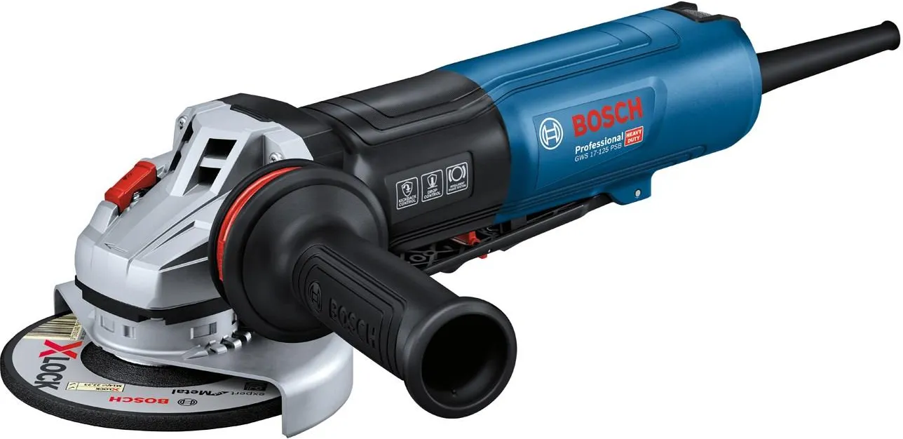 Угловая шлифовальная машина сетевая Bosch GWS 17-125 PSB Professional 06017D1700