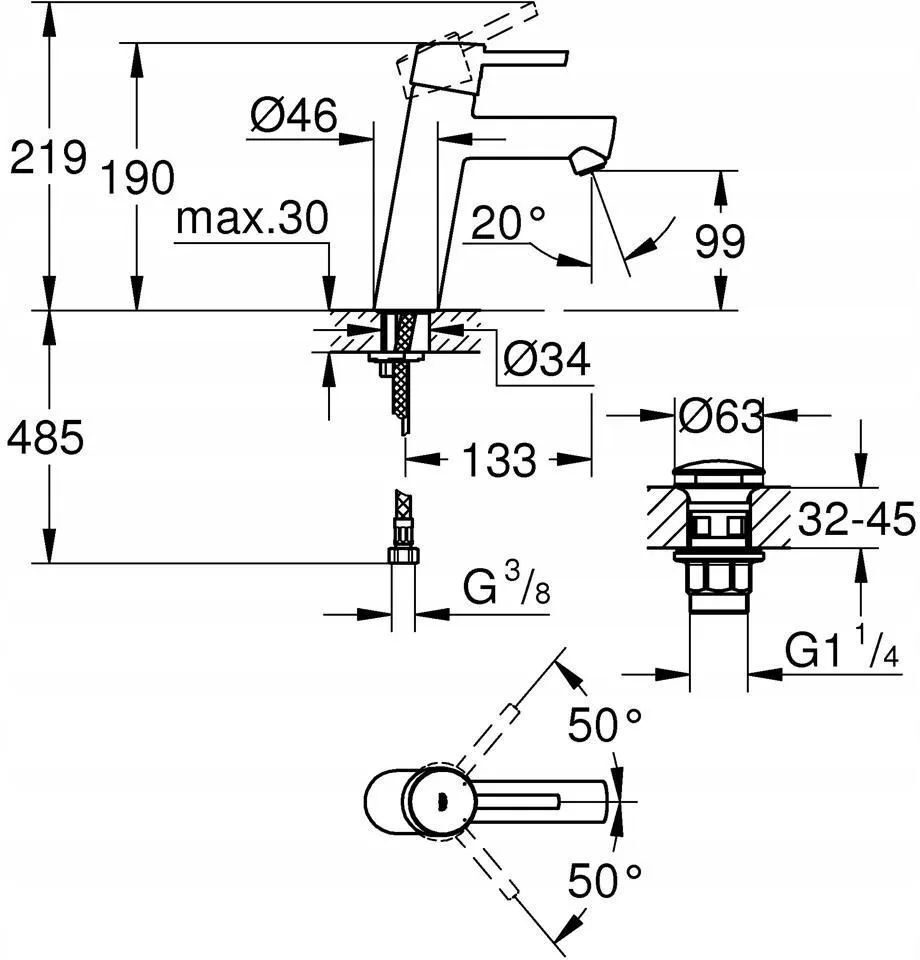 Смеситель Grohe Concetto 23932001