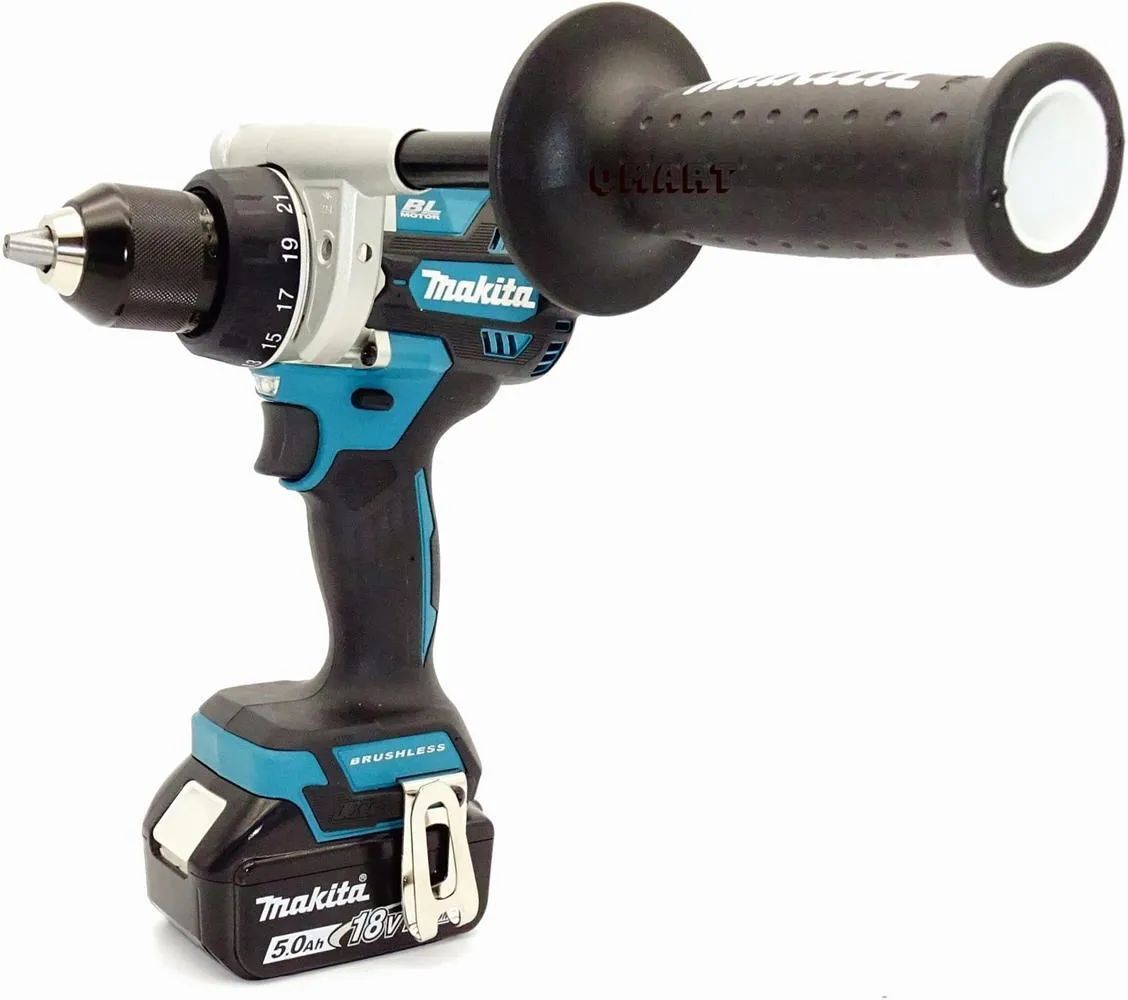 Ударная дрель Makita DDF486RTJ 18V LXT с АКБ 2x5,0 Ah и ЗУ