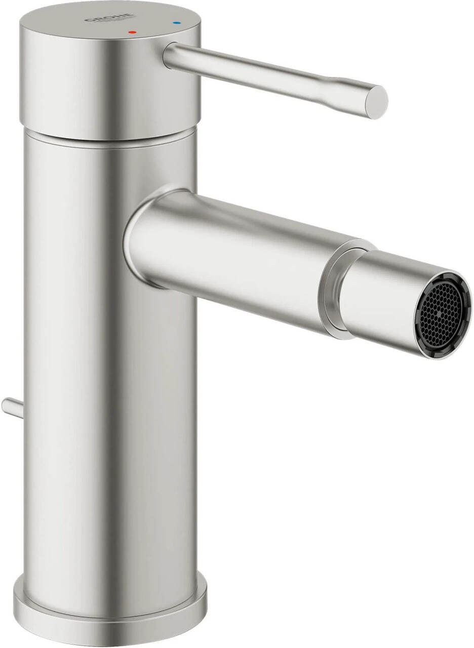 Однорычажный смеситель для биде Grohe Essence DN 15 S Supersteel 32935DC1