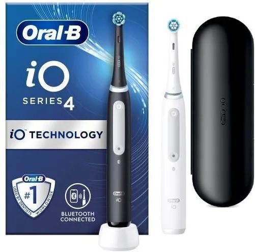 Электрическая зубная щетка Oral-B iO Series 4 Duo Black&White