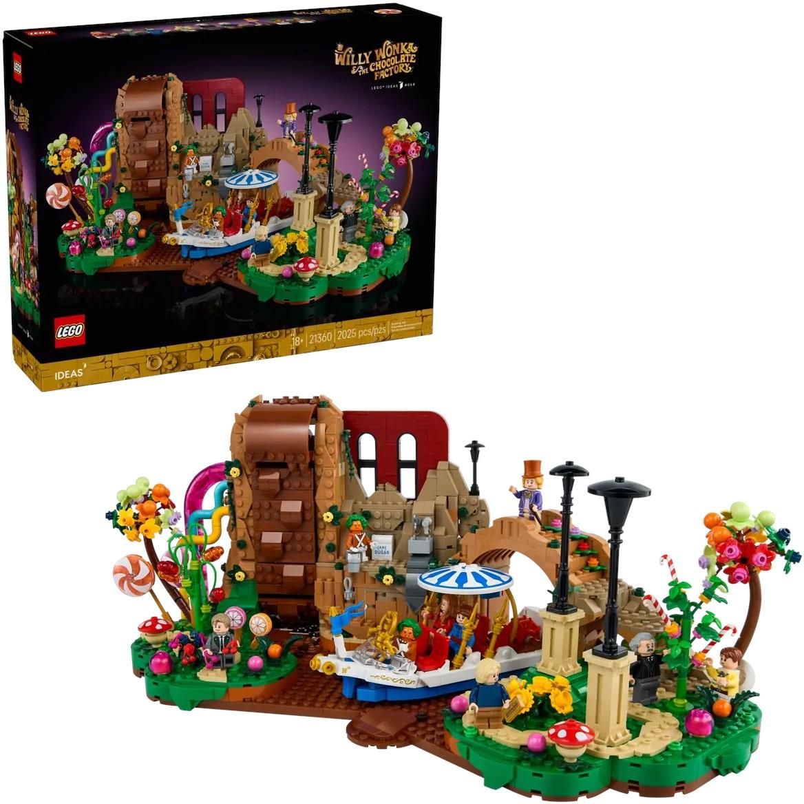 Конструктор LEGO Ideas 21360 Вилли Вонка и шоколадная фабрика