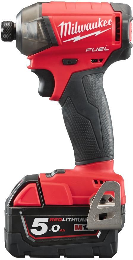 Аккумуляторный ударный шуруповерт Milwaukee M18 FQID-502X 4933451790 2х5,0 Ач в кейсе HD Box с АКБ и ЗУ