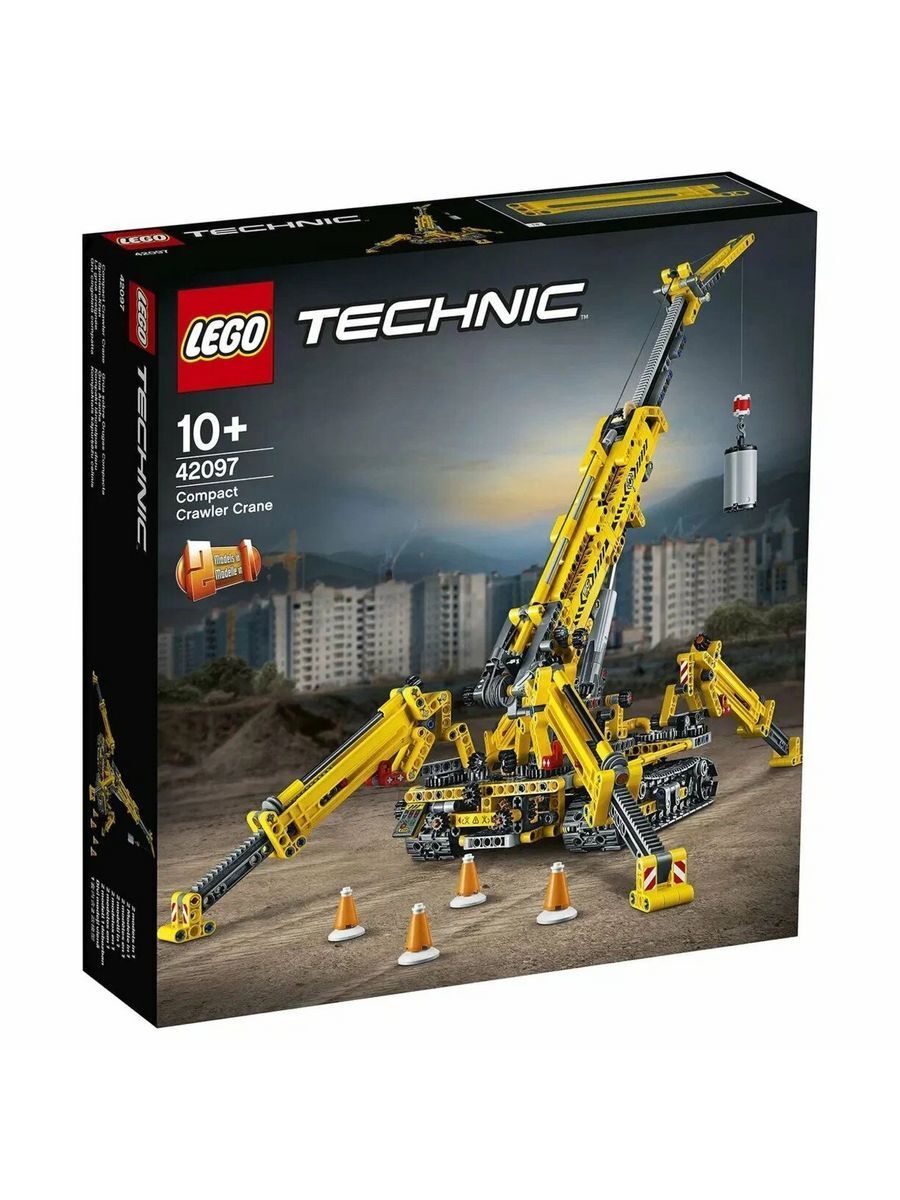 LEGO Technic 42097 Компактный гусеничный кран, 920 дет.