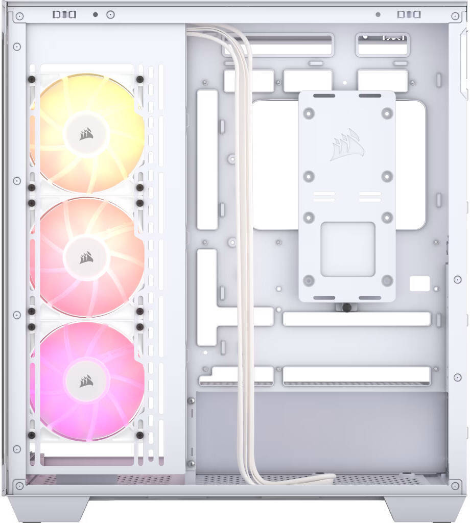 Корпус Corsair 3500X ARGB Miditower Белый (CC9011279WW)