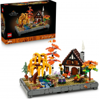 Конструктор LEGO Icons 10372 Осенний сад с хижиной