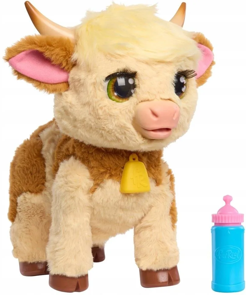 Интерактивная игрушка Hasbro FurReal Maggie корова с кормлением и прогулкой