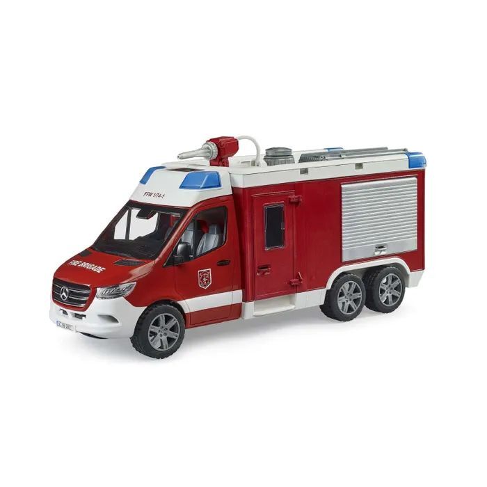 Bruder 02680 "Пожарная машина Sprinter со светом и звуковым модулем"
