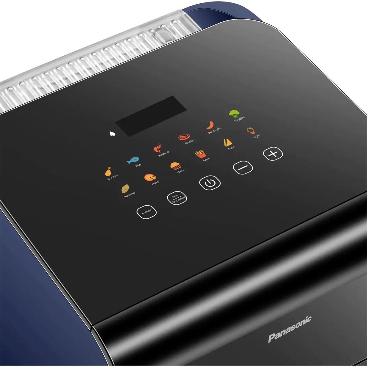 Аэрофритюрница Panasonic NF-CC600, 1450 Вт, черный/синий