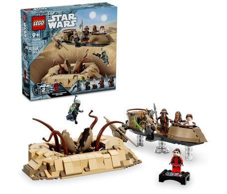 LEGO Star Wars 75396 Пустынная баржа и яма Сарлакка